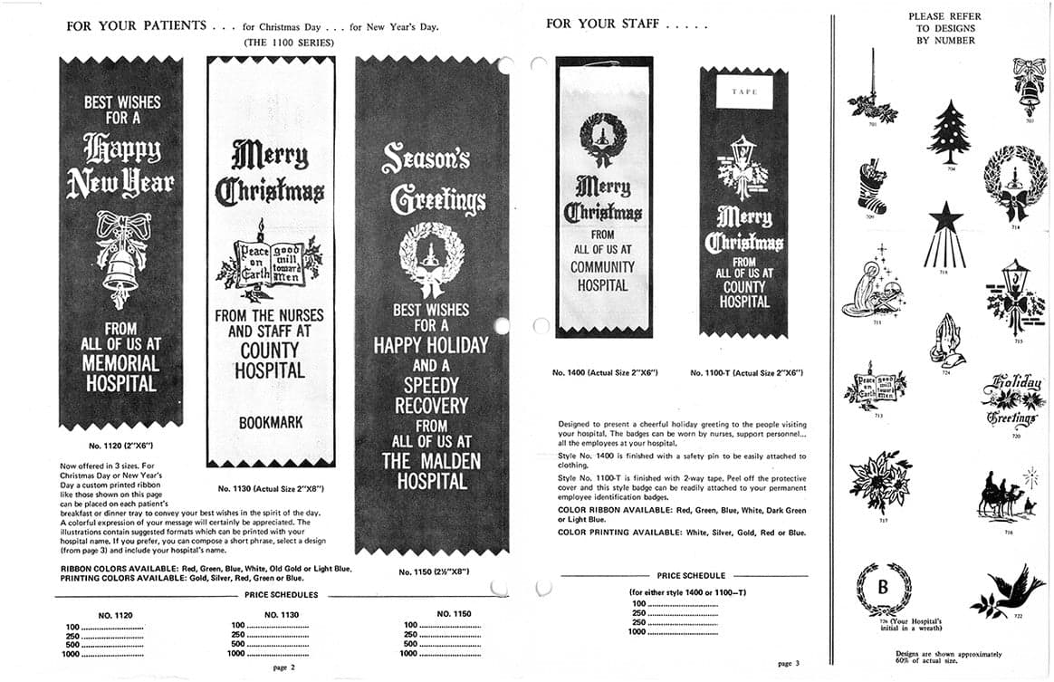 October 1974 Hospital Holiday flyer