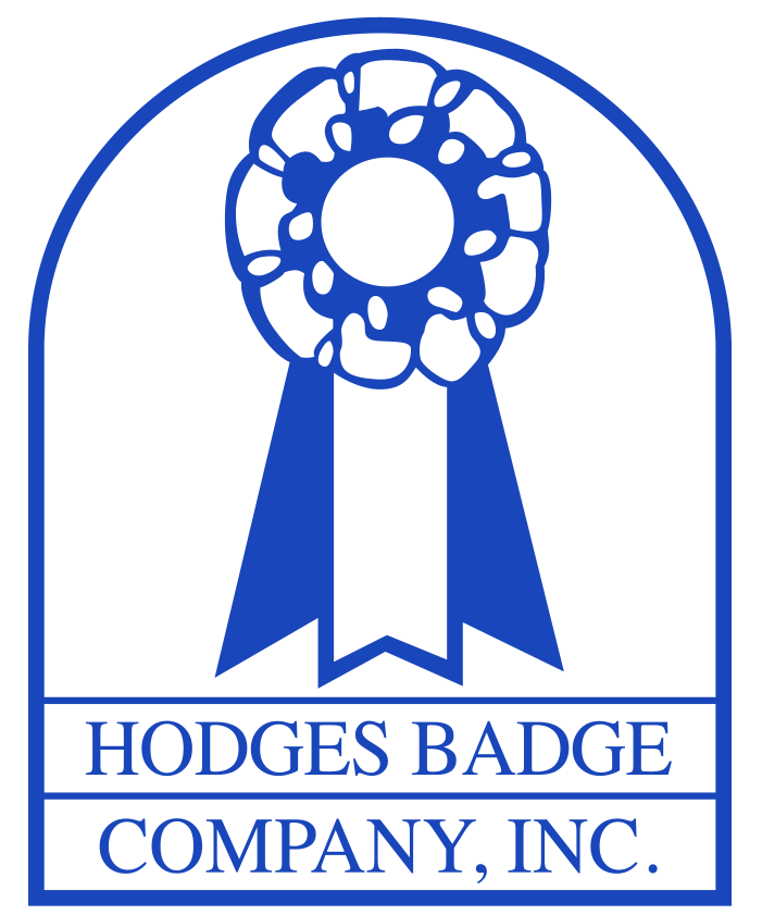 Hodges Badge Company logo from the 1990s